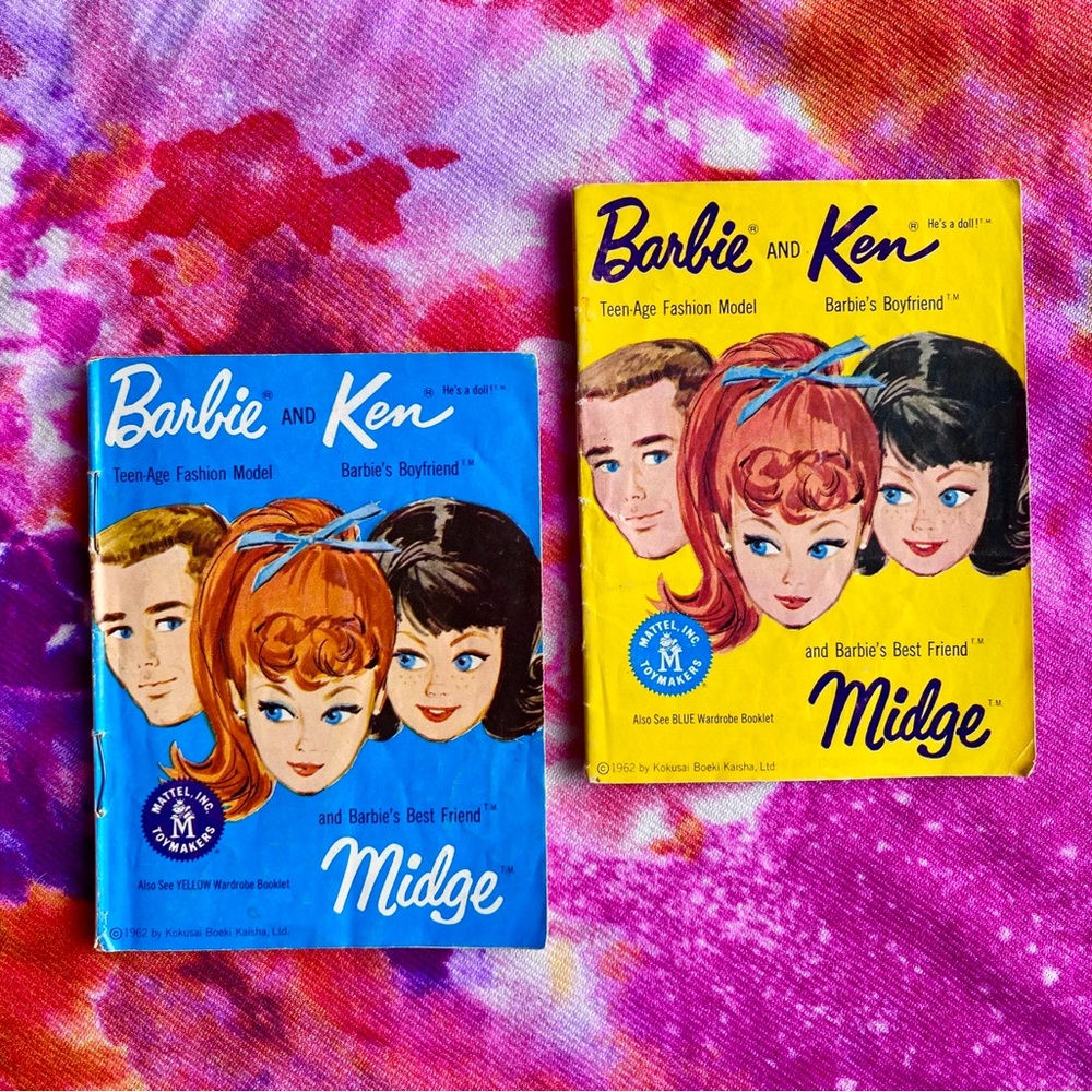 BARBIE FASHION BOOKLETS © 1962 Mattel RARE for COLLECTORS